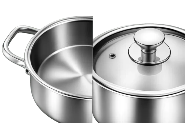 סיר טיטניום טיטא, אל חלד, קוטר 22 ס״מ