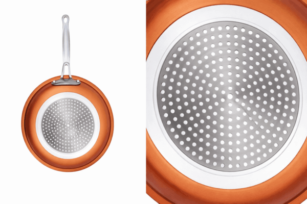 מבחת טיטא טיטניום , נון סטיק בצבע כתום