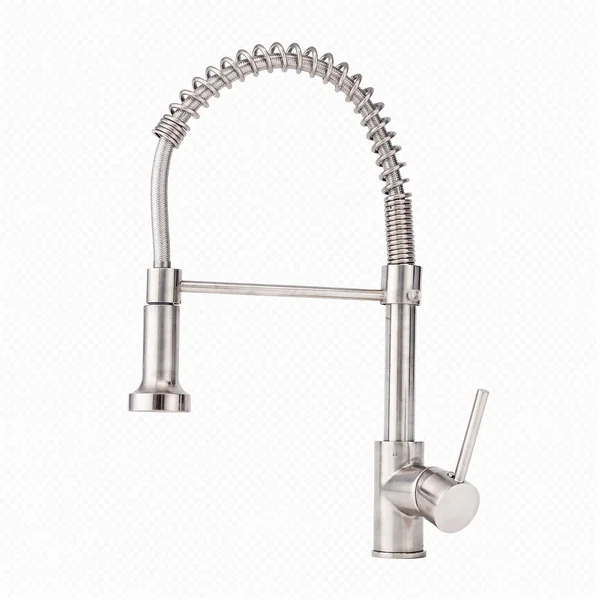 צנרת מטבח מפלדת אל חלד עם מיקסר sink-faucet